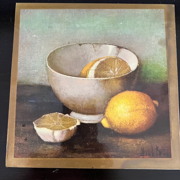 HANK BOJ FRUIT PRINTS , set of four vintage prints fruit still life. - Picture 3 of 12